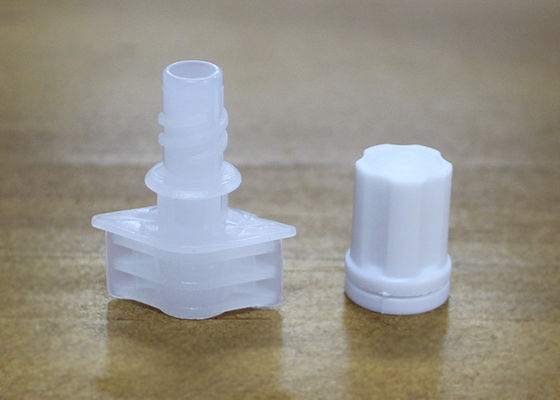 Little Fluidway 5mm Plastic Spout Caps مع غطاء ملون للأكياس مغلفة
