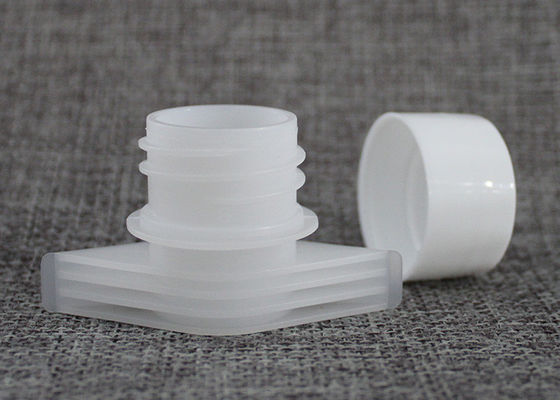 التعبئة والتغليف المرنة كيس صنبور قبعات في البلاستيك PE الغذاء الصف 24.5 فوهة القطر الخارجي