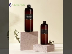 بيع بالجملة 300 500 1000ml قنينة مضخة لوشن لغسل الجسم السائل 16 أوقية شامبو بلاستيكي أبيض واضح للحيوانات الأليفة