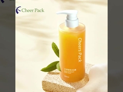 أزياء فاخرة 400 مل علبة بيتر بيضاوية مخصصة للتغليف لزيت إزالة المكياج