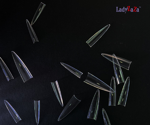 أظافر زائفة 24 PCS بلاستيكي ABS ضغط على تابوت أظافر زائفة قابلة للفصل أظافر زائفة قابلة للارتداء