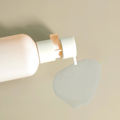 250 مل شامبو بلاستيكي HDPE مع غطاء فوقي