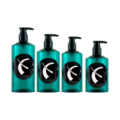 بيع بالجملة 300ml/330ml/400ml/500ml لوشن الحيوانات الأليفة زجاجة مطبوعة مستحضرات التجميل الشامبو حمام جيل زجاجة