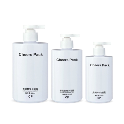 شعار مخصص مستحضرات التجميل عبوات المستحضر 210ml 350ml 500ml العناية بالبشرة عبوات المستحضر