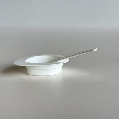 أكواب مستحضرات تجميل PP للاستعمال مرة واحدة سعة 3.5 مل و 5.5 مل مع أغطية من رقائق الألومنيوم