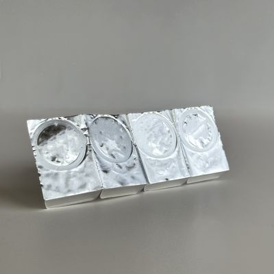 كؤوس بلاستيكية من البلاستيك 0.2غ سعة مع غطاء من ورق الألومنيوم