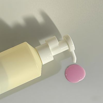 300ml-500ml زجاجة مضخة لوشن بطاقة بي تي على شكل أسطوانة للتغليف التجميلي مع طباعة شعارية قابلة للتخصيص