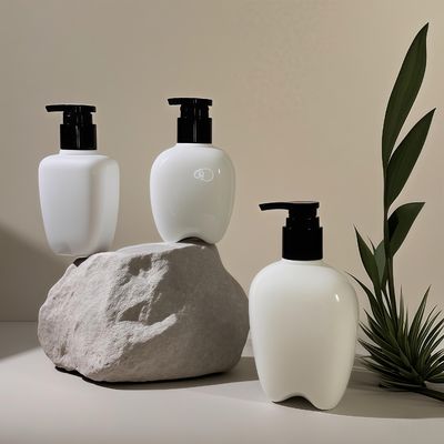 100-250 مل زجاجة بلاستيكية على شكل أسنان مع مضخة للضغط لغسل اليدين مستحضر الشعر مطهر اليدين الشعار القابل للتخصيص