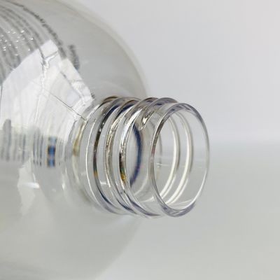 الزجاجة المطبوعة من البلاستيك مع غطاء للشامبو وغسيل الجسم