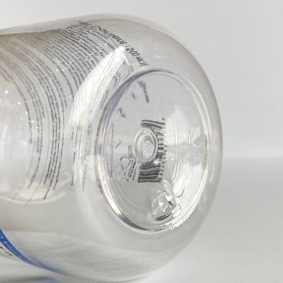 الزجاجة المطبوعة من البلاستيك مع غطاء للشامبو وغسيل الجسم