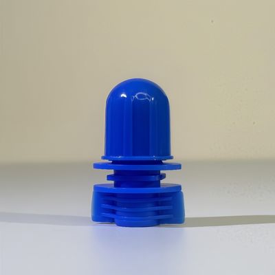 12 ملم رأس الرصاصات البلاستيكي PE الصف الغذائي القفص المتنقل للشامبو المنتجات التجميلية تغليف غطاء المسمار القفص للحقائب