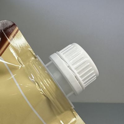 Portable Durable PE Plastic Screw Cap 22mm Inner-Dia Spout Lids for Spouted Pouches Disc Cap 18mm 28mm for Beverage Products