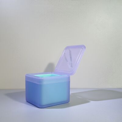 100 ورقة العناية بالبشرة قطن طابعة الطلب الجماعي أوعية بلاستيكية مع طابعة PP قابلة للإزالة الصف الغذائي للعلامات التجارية للمستحضرات التجميلية / OEM