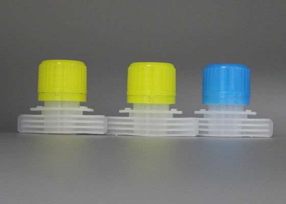 العبث واقية من المواد الغذائية الصف البلاستيك أغطية قبعات مع القطر الداخلي 16mm ل Doypack