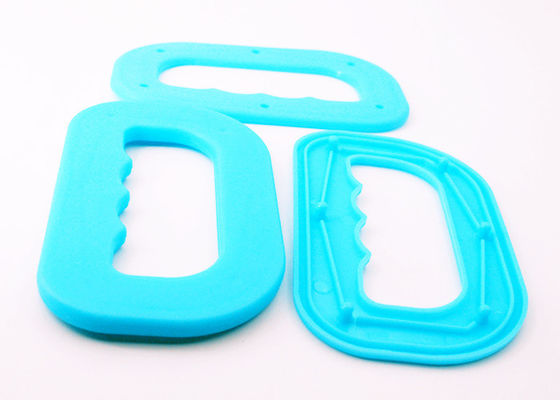 Snap - On Type PP حقيبة بلاستيكية مقابض متعددة الألوان معبأة على أكياس طحين الأرز 5 كجم