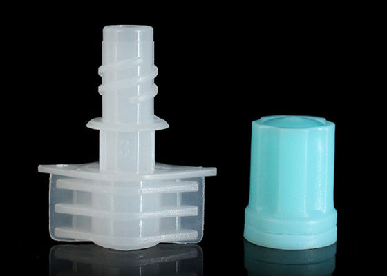 5MM عيار أزرق اللون البلاستيك صنبور قبعات للعناية بالبشرة دوق-باي / أغذية الأطفال الحقيبة قمم